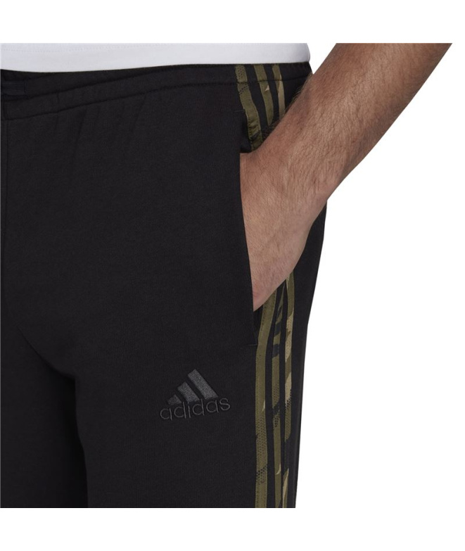 Calça adidas Essentials Camo Print M Preto