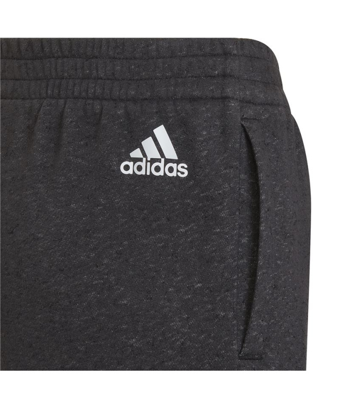 Calça adidas Future Icons 3 Bandas Menino BK