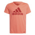 T-shirt de fitness adidas Design To Move Filles Rouge Acide
