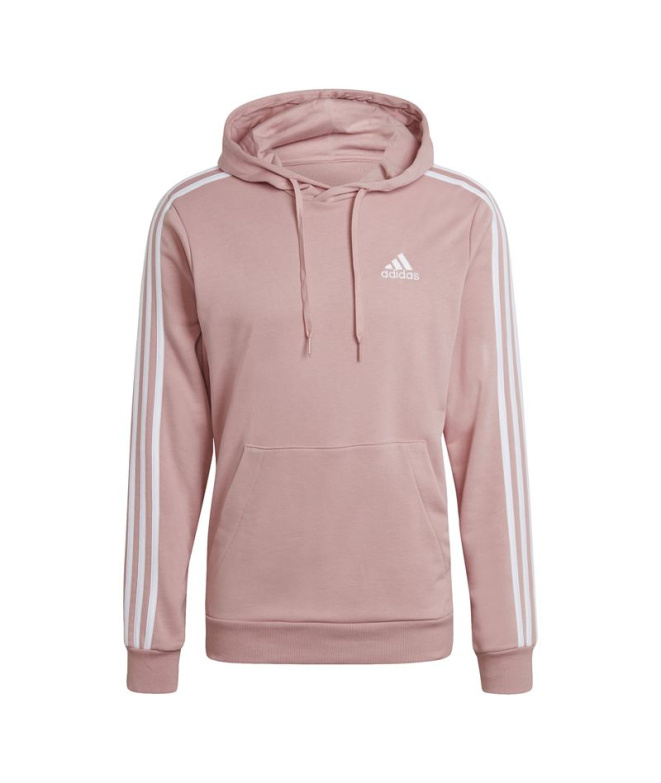 Moletom adidas Essentials 3 Bandas M Wonder Mauve