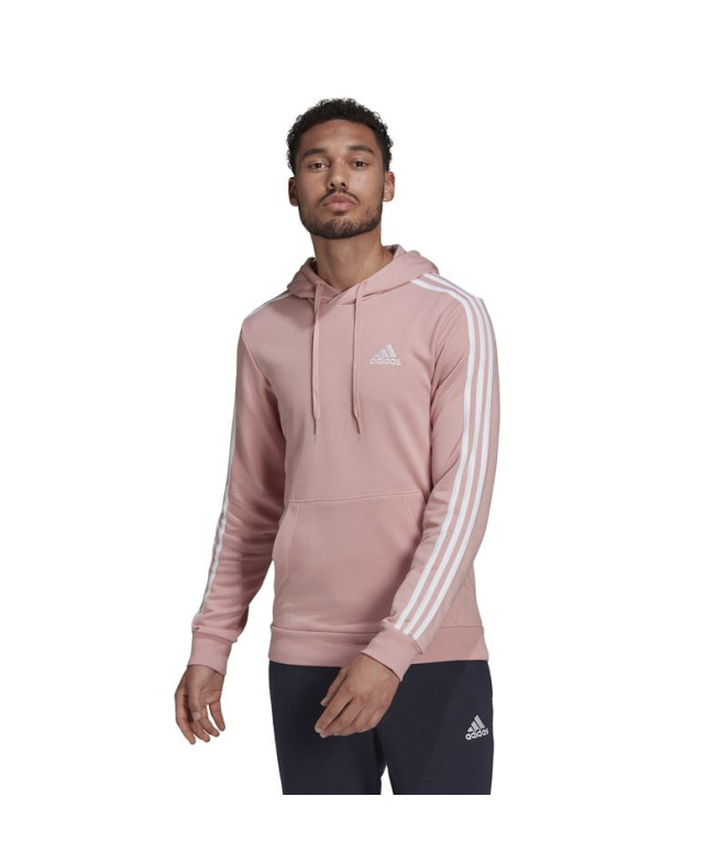 Sudadera adidas Essentials 3 Bandas M Wonder Mauve