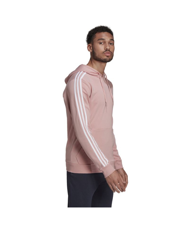 Moletom adidas Essentials 3 Bandas M Wonder Mauve