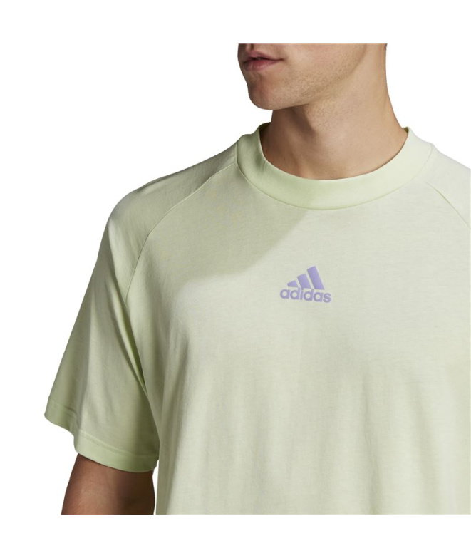 Camiseta adidas Essentials brandlove Homem Verde