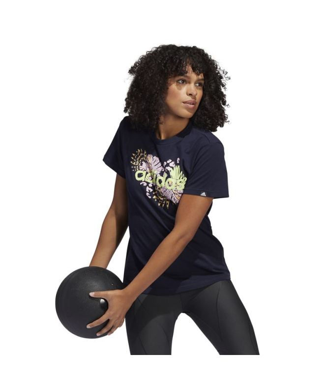 T-shirt adidas Farm Print Graphic Femme BK