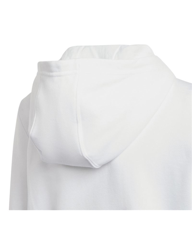 Moletom adidas Hoodie Rapazes Branco