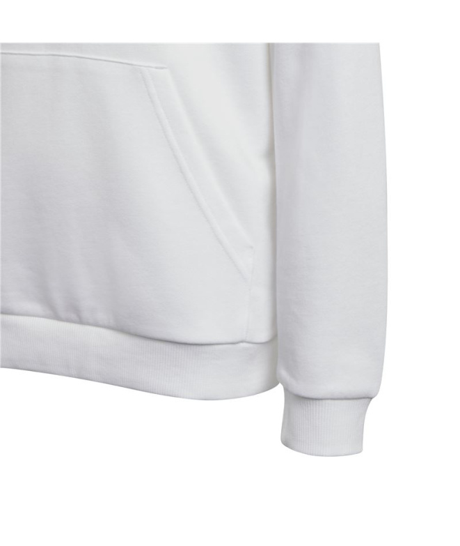 Moletom adidas Hoodie Rapazes Branco