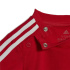 Conjunto adidas 3 Bandas Crianças Vermelho