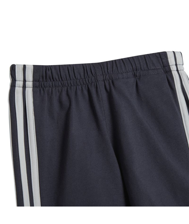 Ensemble adidas 3 Bandes Enfants Rouge