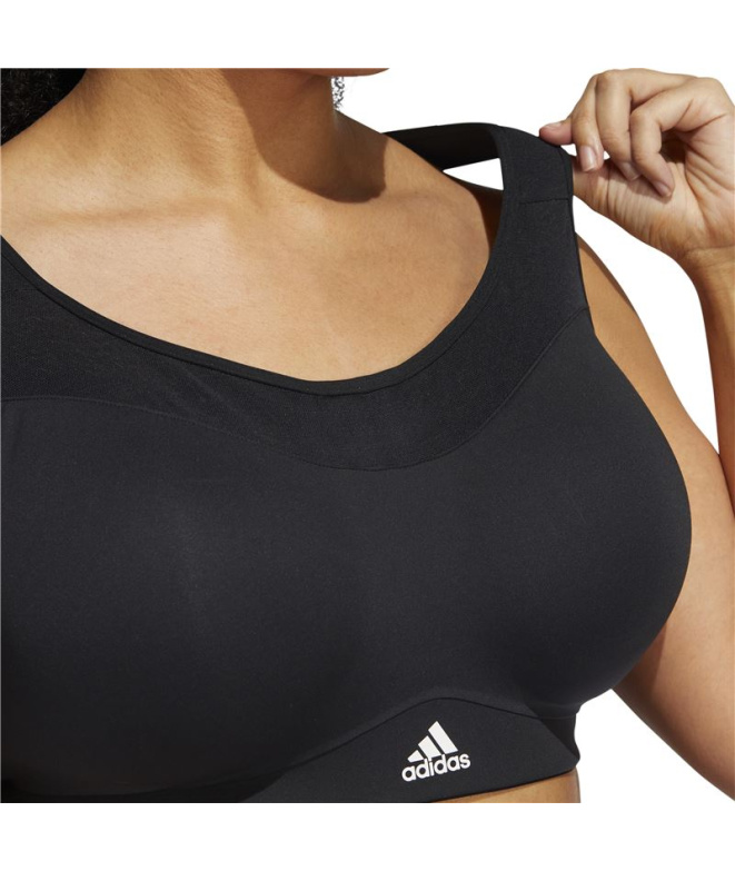 Sutiã esportivo adidas TLRojo Impact Mulher Preto