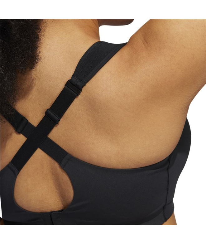 Sujetador sportif adidas TLRojo Impact Femme Noir