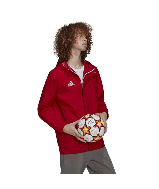 Chaqueta con capucha de fútbol adidas Entrada...