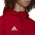 Casaco com capuz de futebol adidas Entrada 22 All-Weather Red M