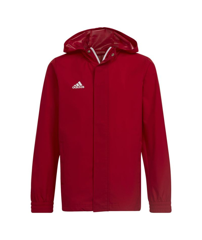 Casaco de futebol adidas Entrada 22 Kids Red