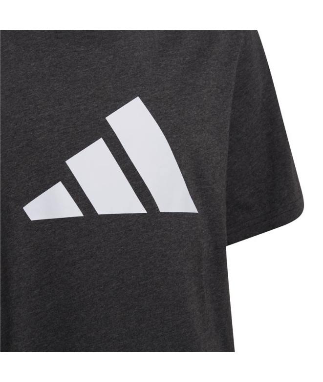 T-shirt adidas Future Icons Logo 3 bandes Noir