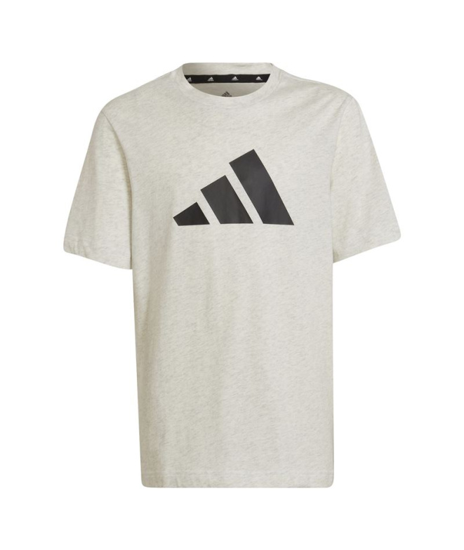 T-shirt adidas Future Icons Logo 3 bandes Blanc