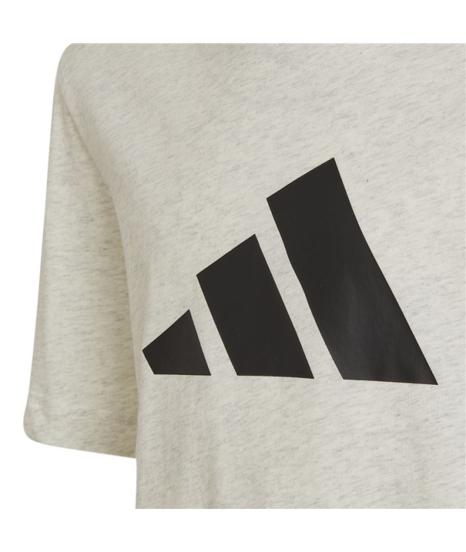 T-shirt adidas Future Icons Logo 3 bandes Blanc