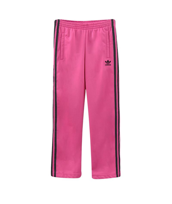 Calça de trainning adidas Firebird Rosa Preto