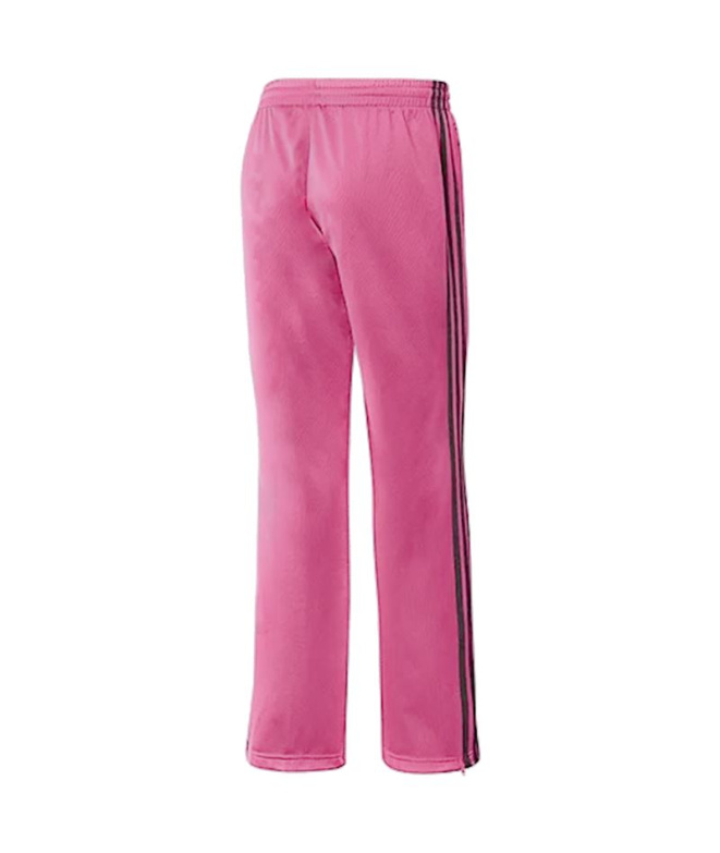 Calça de trainning adidas Firebird Rosa Preto