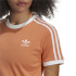 Camiseta adidas Adicolor Classics 3 Stripes laranja Mulher