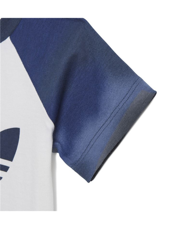 Ensemble adidas Imprimé Camouflage Bleu Enfant