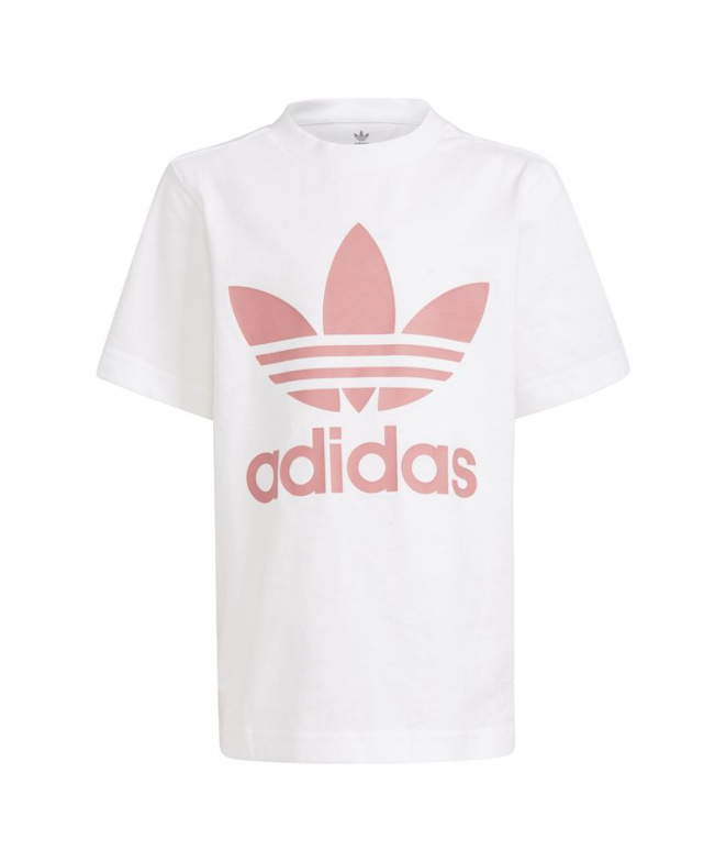 Ensemble adidas Trifolio Blanc Junior