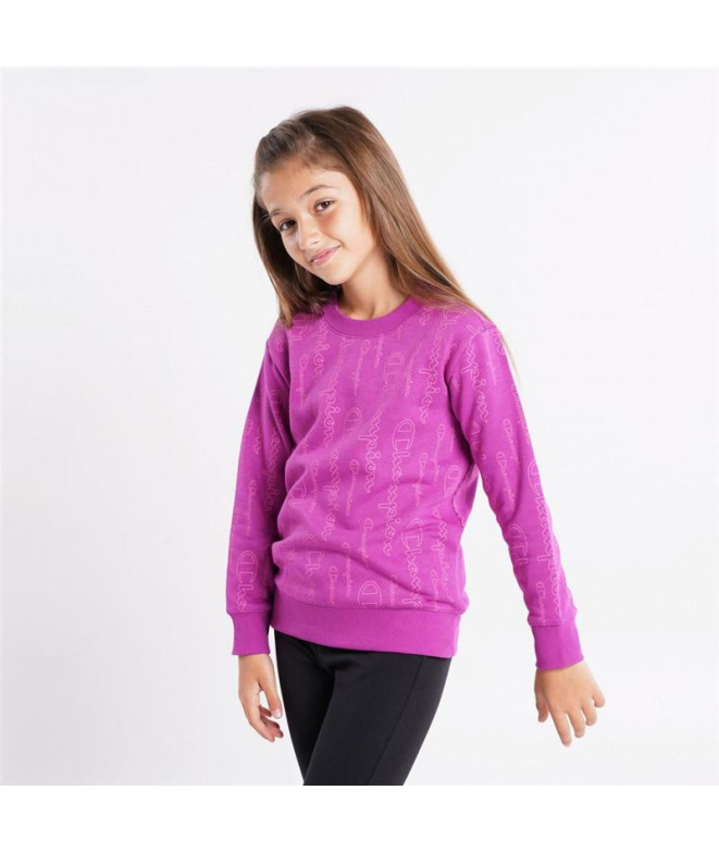 Survêtement Champion Crewneck Violet Fille