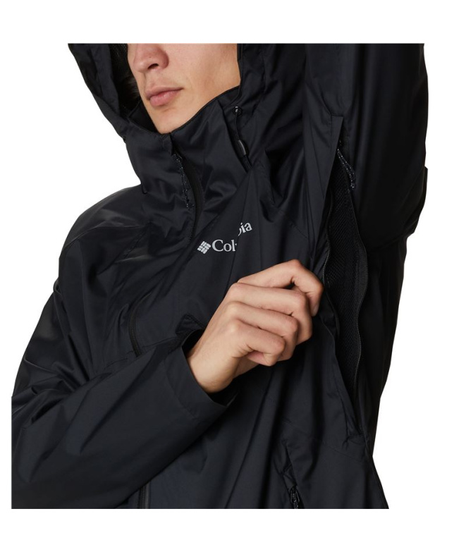 Casaco Columbia Rain Scape™ Homem Preto