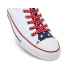 Zapatillas Converse Stars & Stripes Chuck Taylor All Star Low Top Blanco
