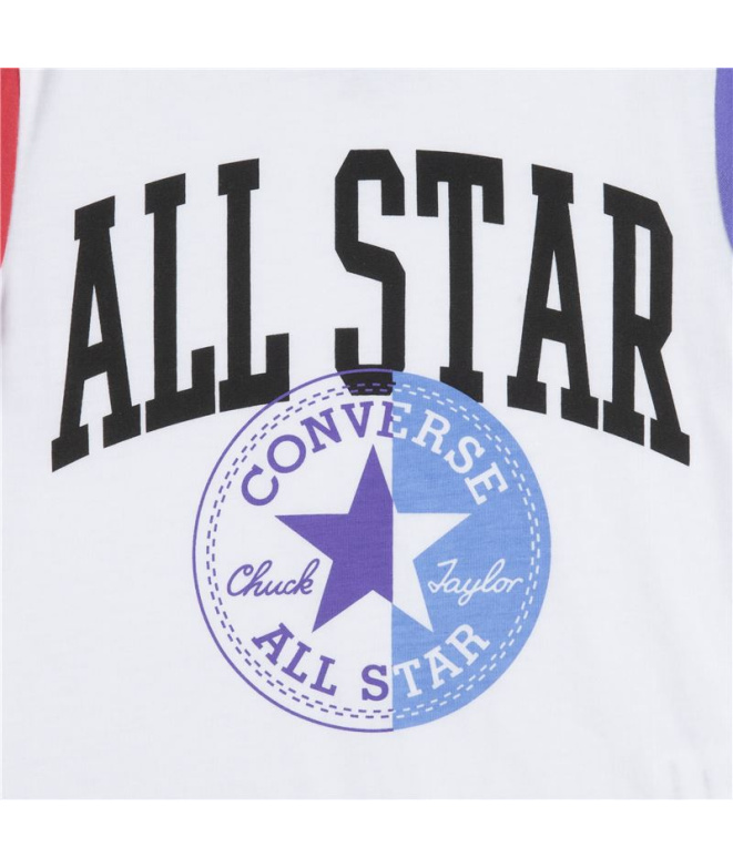 Conjunto Converse Bloqueado Infantil Cinza