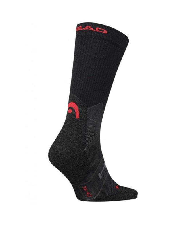 Chaussettes longs Head Hiking 1PK Noir