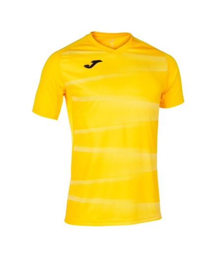 Camiseta De Futebol Manga Curta Grafity II Homem Amarelo