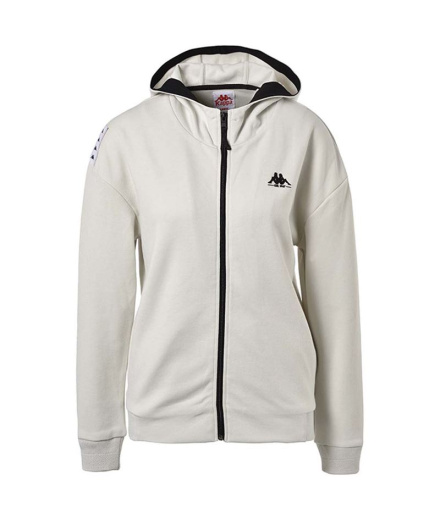 Moletom Kappa Yvi Authentic W Cinza claro