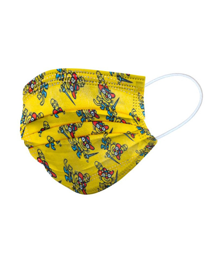 Masque Hygiénique Collection Contes Kukuxumusu Chat botté