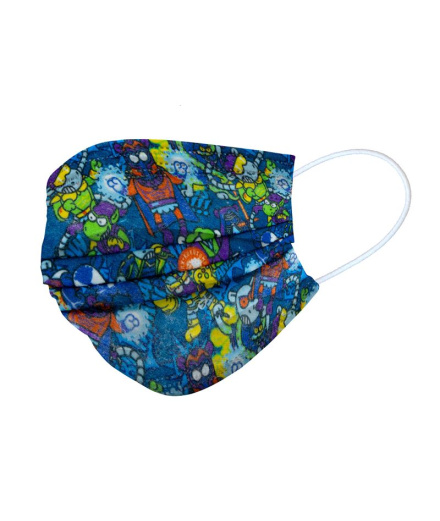 Masque Hygiénique Collection Want-You Kukuxumusu Vilains