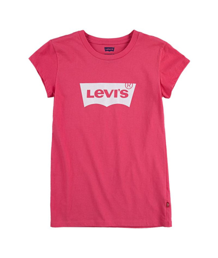 T-shirt Levi's Batwing Fille Rose