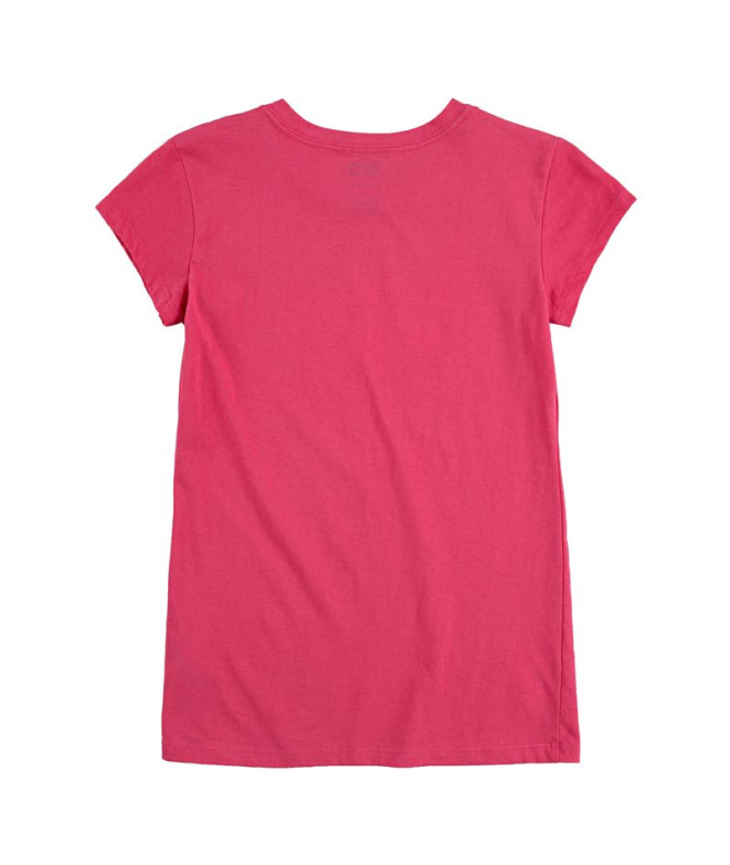 Camiseta Levi's Batwing Menina Rosa