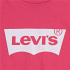 Camiseta Levi's Batwing Menina Rosa