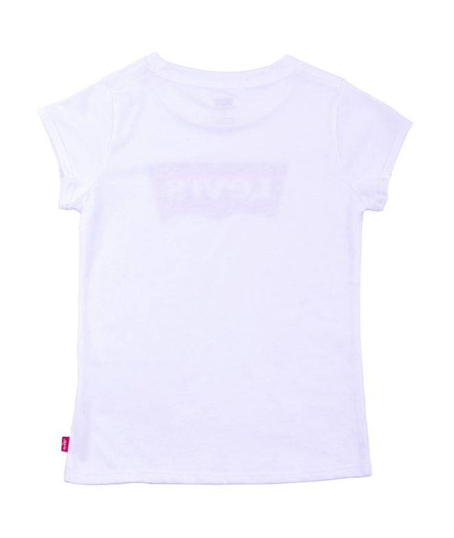 Camiseta de manga corta Levi's Batwing Boys White