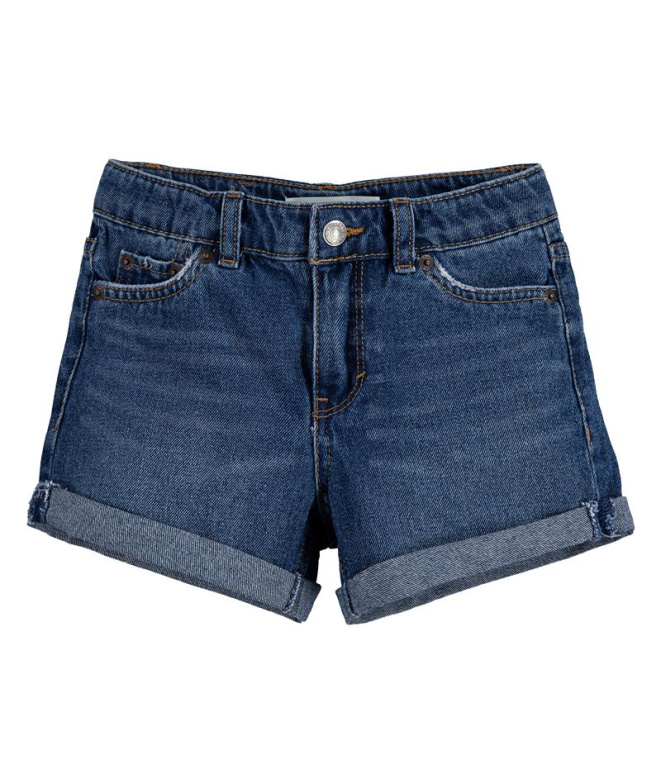 Pantalones Levi's Girlfriend Shorty Girl Blue