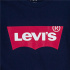 Camiseta Levi's Batwing Manga curta Girl Azul escuro
