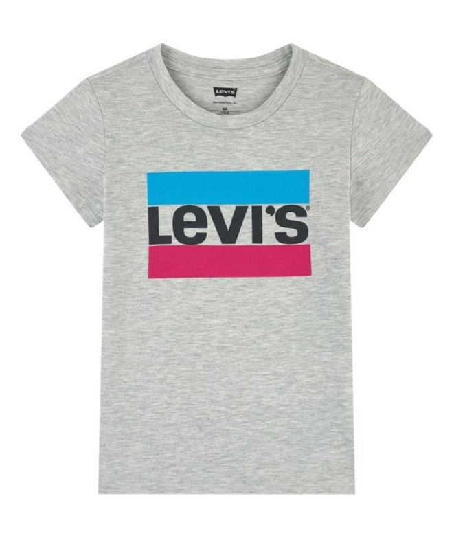 T-shirt Levi´s SPORTSWEAR LOGO TEE Fille Gris