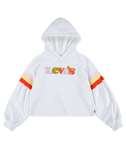 Sudadera Levi's Full Sleeve High Rise Girl White