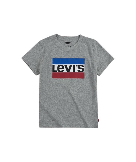 T-shirt Levi's Sportswear Logo Garçon Gris