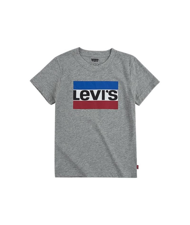 Camiseta Levi's Sportswear Logo Boy Grey