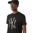 Camiseta New Era NY Yankees MLB Camo Infill Preto