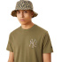 Camiseta New Era MLB New York Yankees M Khaki