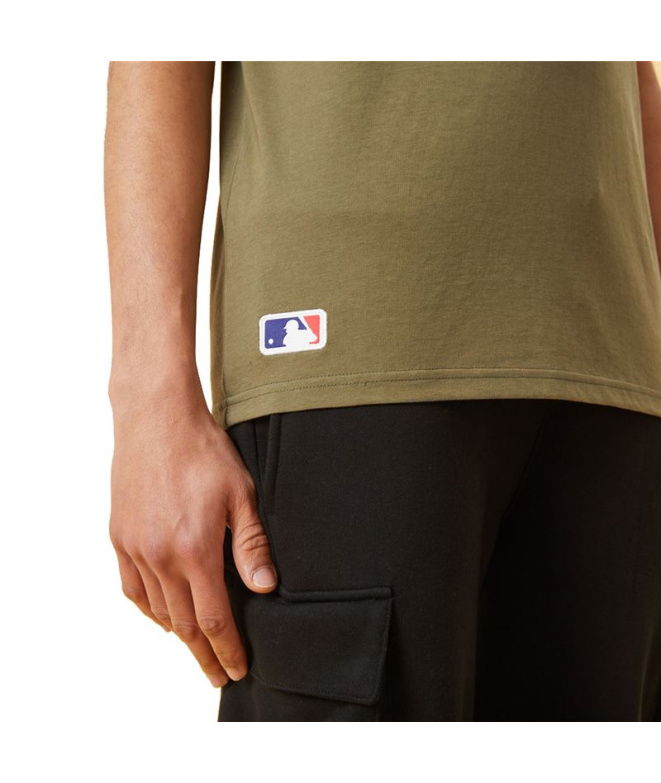 Camiseta New Era MLB New York Yankees M Khaki