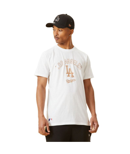 T-shirt New Era Impression Graphique Métallique MLB Dodger M