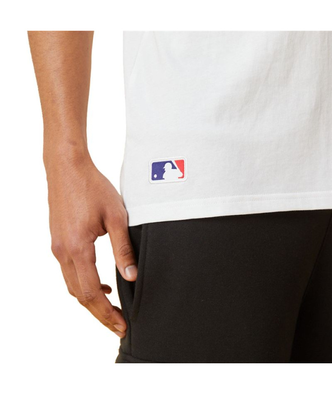 Camiseta New Era Impressão Gráfica Metálica MLB...