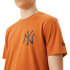 T-shirt New Era MLB New York Yankees M Marron